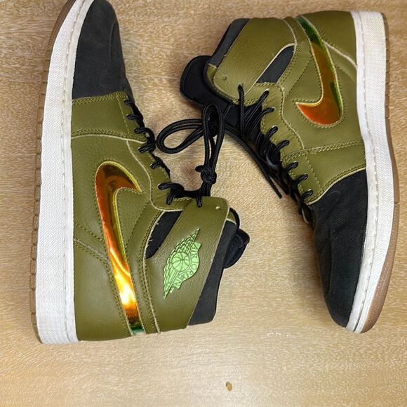 Air Jordan 1 Retro High Nouveau 'Militia Green' - Picture 7 of 8